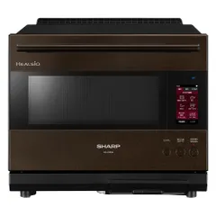 シャープ ウォーターオーブン ヘルシオ AX-LSX3A-T ブラウン 30L 2段 コンベクション あぶり焼き 音声操作 対話 スマホ連携 高性能センサー プレミアムモデル [プレミアムモデル(ブラウン)]