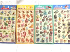 【正規品】ディズニー 3Dぷっくりシール★ トイストーリー・ぷ〜さん・ズートピア2★2種！セット