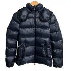 MONCLER(モンクレール) ダウンジャケット サイズ1 S レディース美品  BERRE 46927-49-53052 ネイビー 冬物