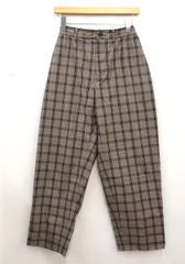 ★6338☆EEL products イールプロダクツ SUN PANTS チェックパンツ E-22206B　美品　XSのサムネイル