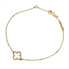 ヴァン・クリーフ＆アーペル(Van Cleef & Arpels) ヴァンクリーフ＆アーペル ブレスレット スウィート アルハンブラ 18KYG イエローゴールド マザーオブパールレディースのサムネイル