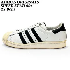 【クーポン】スニーカー シューズ  アディダス オリジナルス スーパースター80s ビンテージ デラックス ホワイト 28.0cm ADIDAS ORIGINALS SUPER STAR VINTAGE DX B25963 正規品 中古 ブランド 匿名配送
