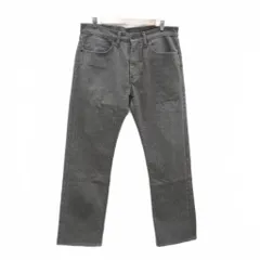 リーバイス Levi's 505 デニムパンツ ジーンズ ストレートパンツ W34 グレージュ ロング丈 /YS43 ■ECE003