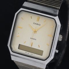 4-827 CASIO カシオ 腕時計 シルバー クォーツ 不動品 - メルカリ
