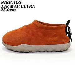 【クーポン】スニーカー シューズ  ナイキ ACG エア モック ウルトラ スウェード オレンジ 25.0cm NIKE ACG AIR MOC ULTRA 862440-800 正規品 中古 古着 ブランド 匿名配送