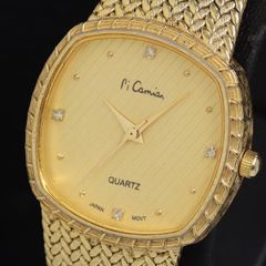 MONTANA 561.0050.2 4Pダイア ゴールドカラー クオーツ稼働品 - メルカリ