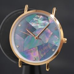 SKAGEN SKW2390 星空文字盤 稼働 電池交換済み レディース 腕時計 
