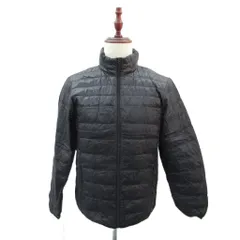 ユニクロ UNIQLO ウルトラライトダウンジャケット 上着 ミドル丈 S 黒 ブラック スタンドカラー /SM24 ■ECE003