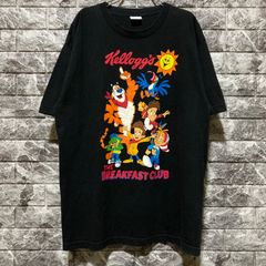 野村訓市着00sケロッグTHE BREAKFAST CLUBプロモTシャツ黒L - メルカリ