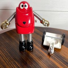 電球人形 男女 オブジェライト 間接照明 置物 赤 レトロ スペース