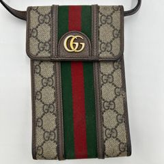 美品 GUCCI 長財布 181668 GGキャンバス ウェブ シェリー 258 - メルカリ
