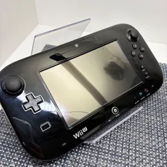 【フルメンテナンス】WiiU ゲームパッドのみ ブラック 黒色 b