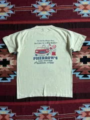 Pherrow's(フェローズ) ガソリンスタンド 半袖 Tシャツ PHERROW'S