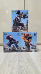 未開封新品)僕のヒーローアカデミア フィギュア 3種セット 緑谷出久/轟/爆豪 勝己 正規品