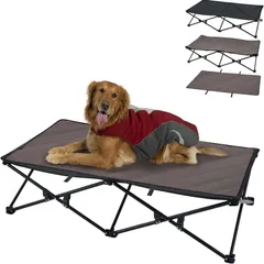 KingCamp ドッグコット 犬用ベッド ペットベッド アウトドア 折りたたみ 洗える クッション付き 地面から離れ キャンプ 超大型犬用 XLのサムネイル