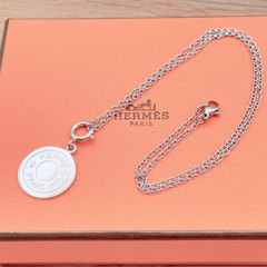 美品◎ エルメス セリエ コイン ラージ ネックレス ペンダント