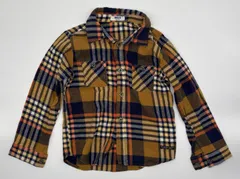 【新入荷!!】☆セット割対応☆ ブリーズ キッズ チェック シャツ 120cm （2471）