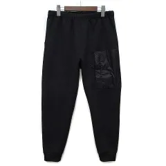 アヴィレックス AVIREX P.D.W コンバット ジャージー パンツ ストレッチ PDW COMBAT JERSEY PANTS ブラック 黒 XL 6616008