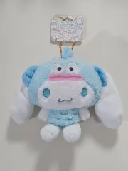 サンリオ 20周年 シナモロール x ハンギョドン コラボ ぬいぐるみ キーホルダー