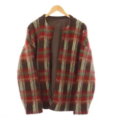 アメリヴィンテージ Ameri VINTAGE N.ハリウッド N.HOOLYWOOD CHECK CARDIGAN チェックカーディガン 長袖 F 茶 0224201611080 /KH