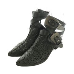 ブランクレ シンセティックレザーセミサークルハーフSH ショルダーバッグ 黒 blancle (ブランクレ) | S.LEATHER HALF CIRCL SH (black) ショルダー