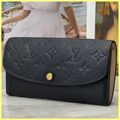 極上 ルイヴィトン アンプラント ポルトフォイユ エミリー 長財布 A178