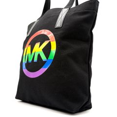 MICHAEL KORS レインボーMKロゴ キャンバストートバッグ | Mercari