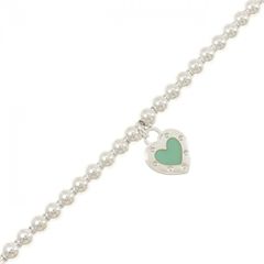 Tiffany ハートタグ ブレスレット ダイヤモンド スターリングシルバー