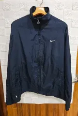 ナイキ ネイビー ウィンドブレーカー ジャケット