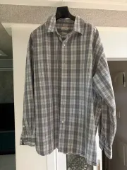 everyworn グレー チェック シャツ