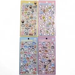 【正規品】ボンボンドロップシール　イオン限定　4種セット　あにまる　ばーど　あくありうむ　きゃっと