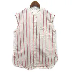 ユニクロ UNIQLO JWアンダーソン JW ANDERSON リネンブレンド ロング シャツ ブラウス フレンチスリーブ ホワイト 白 L 467021