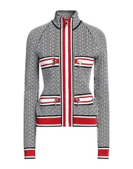 バルマン レディース アウター カーディガン BALMAIN ファスナー付きニット Black ブラックのサムネイル