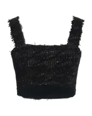 バルマン レディース トップス シャツ BALMAIN パーティ向けトップス Black ブラックのサムネイル