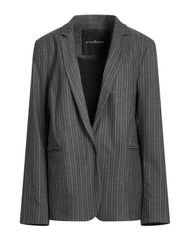 ジョン リッチモンド レディース アウター ジャケット・ブルゾン JOHN RICHMOND テーラードジャケット Gray グレー