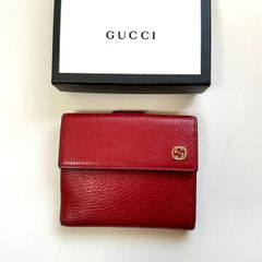 GUCCI GGマーモント二つ折り財布 - メルカリ
