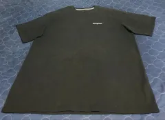 パタゴニア レギュラーフィット バックプリント 半袖Tシャツ ブラック (L)