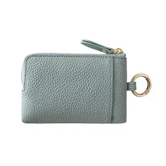 【新品】 Satomirai for 小銭入れ 小さい財布 ミニ財布 キーケース スマートキーケース 車 コンパクト カード収納 背面ポケット レディース コインケース メンズ 手持ち 大容量 おしゃれ 薄い 柔らか レザー ポーチ 小物入れ 軽量 通勤  0