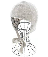 新品タグ付き】Chapeau d' O Lame Angora Hood - メルカリ