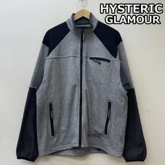 ヒステリックグラマー 90s 裾ロゴ ドローストリング 切替 フリースジャケット アーカイブ 2AB-3485 メンズ FREE ISItems【USED】【古着】【中古】50147979