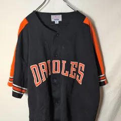 STARTER スターター MLB BALTIMORE ORIOLES ボルチモアオリオールズ ゲームシャツ ベースボールシャツ f616 natuのサムネイル