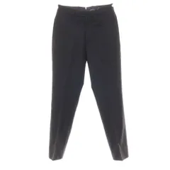 【中古】インコテックス INCOTEX ウール ドレススラックスパンツ ブラック【サイズ42】【メンズ】
