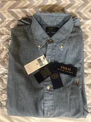 ポロラルフローレン シャンブレーシャツ XL 新品