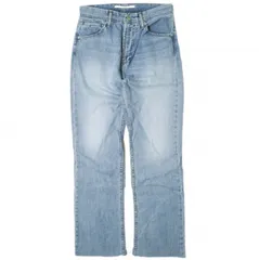 新品 e JEANS イージーンズ 日本製 Slim Flare 岡山児島 スリムフレアデニムパンツ 171102101 24inch Zens Blue ジップフライ ジーンズ 定価28,600円 ボトムス g17267のサムネイル
