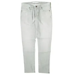 新品 e JEANS イージーンズ 日本製 TAPERED 岡山児島 ダメージ加工 ストレッチテーパードデニムパンツ e-L805-063 26inch Sky Gray ジップフライ スキニー ジーンズ 定価26,400円 ボトムス g17319のサムネイル