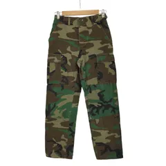 ユーエスアーミー U.S. ARMY 98年 M65型 カモ柄 ウッドランドカモ ストレートカーゴパンツ コンバットパンツ メンズ  XS
