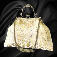 【No.871】着物リメイクバッグ、和風オリジナルバッグ、着物ショルダーバッグ