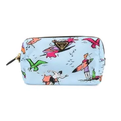 プラダ ポーチ Re-Nylon サーフィン柄 ナイロン 1NS693 PRADA 小物入れ