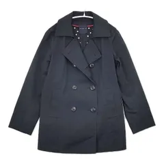 TOMORROWLAND collection ショート トレンチコート ネイビー レディース トゥモローランド【中古】6-0405M∞