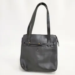 CLEDRAN レザー 牛革 トートバッグ ブラック レディース クレドラン【中古】6-0405G∞のサムネイル